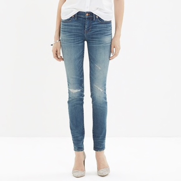 Madewell Rip & Repair Skinny Skinny Jeans